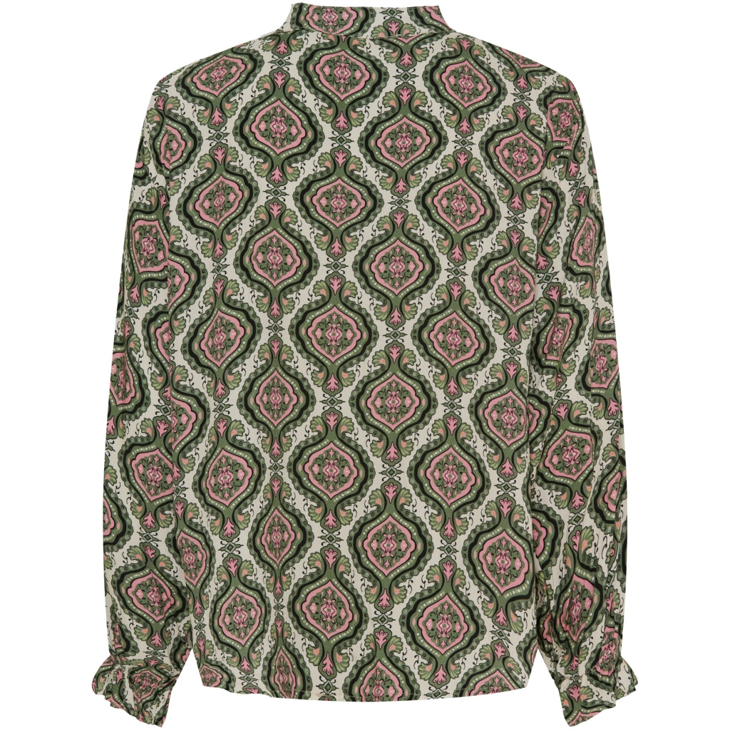MARTA DU CHATEAU Marta Du Chateau dam skjorta MdcAya Shirt Military1405