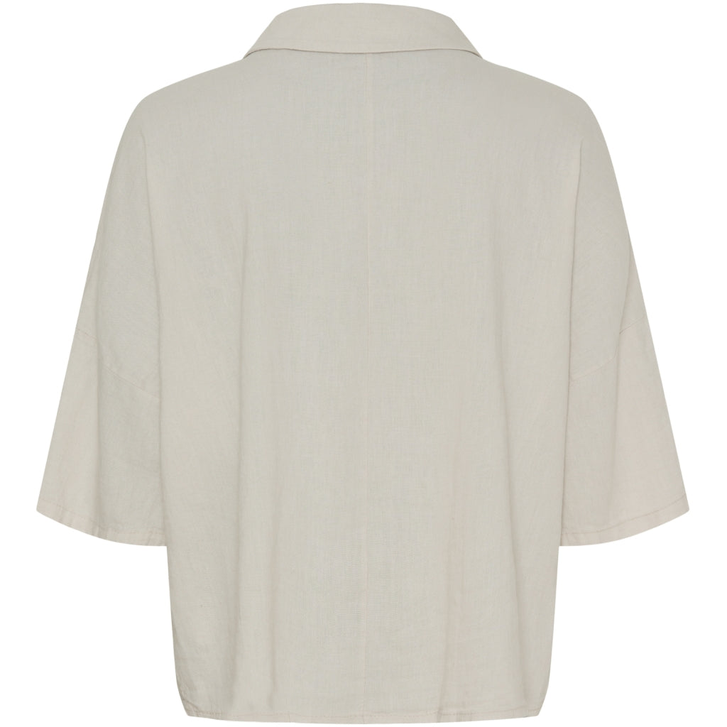 MARTA DU CHATEAU Marta Du Chateau dam skjorta MdcMinna Shirt Sabbia