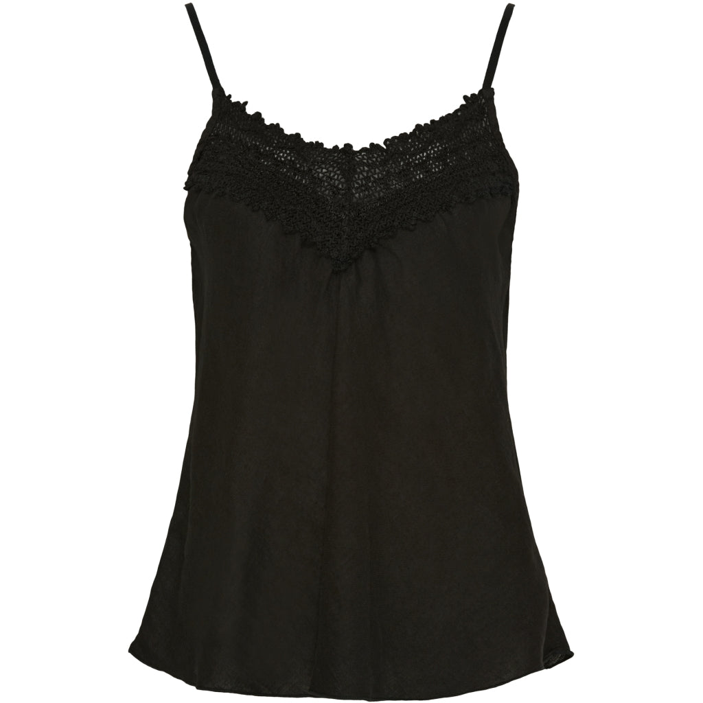 MARTA DU CHATEAU Marta Du Chateau dam top MdcAnja Top Black