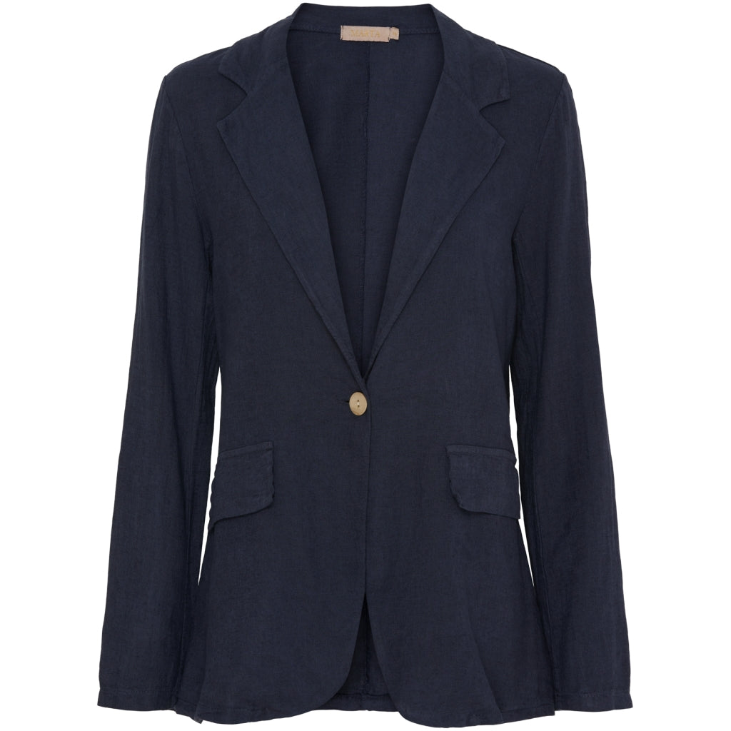 MARTA DU CHATEAU Marta du chateau dam jacka 93548 Jacket Navy5512
