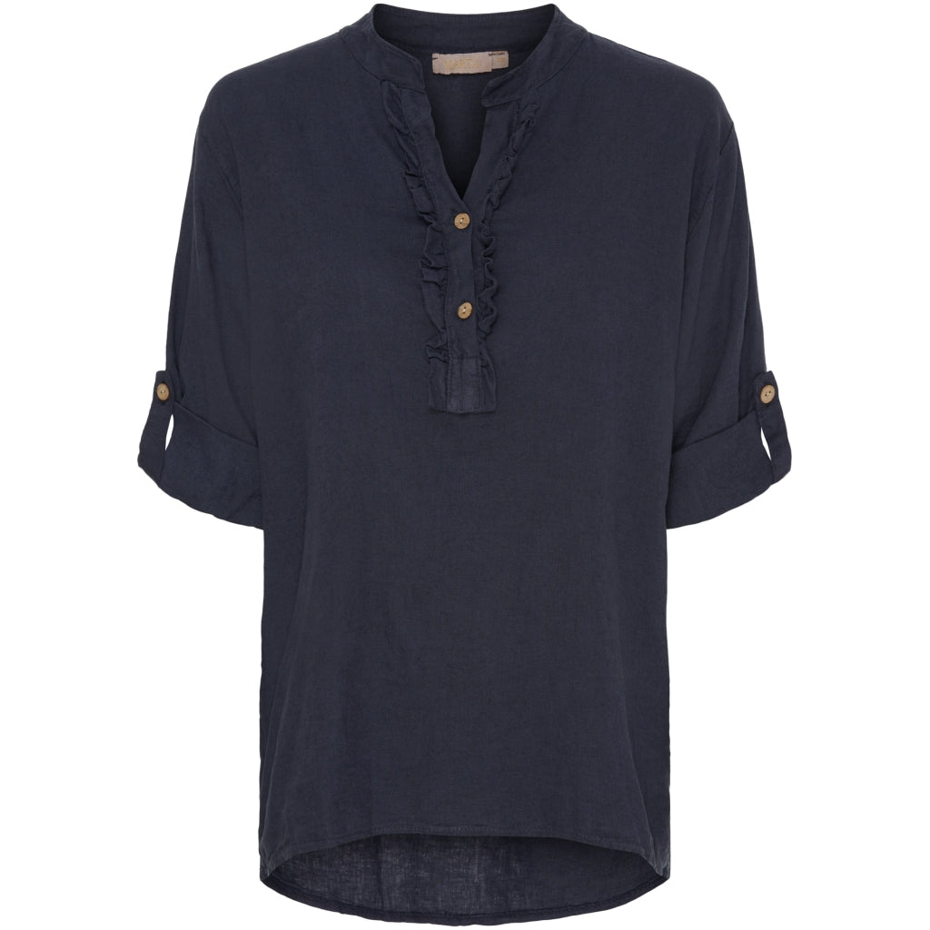 MARTA DU CHATEAU Marta du chateau dam skjorta 85731-1 Shirt Navy5512