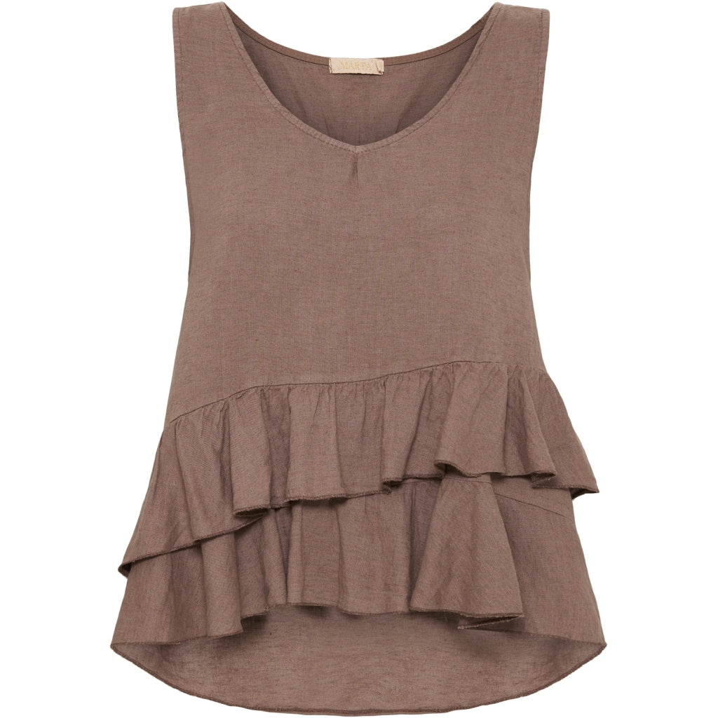 MARTA DU CHATEAU Marta du chateau dam top 84511 Top Cold brown