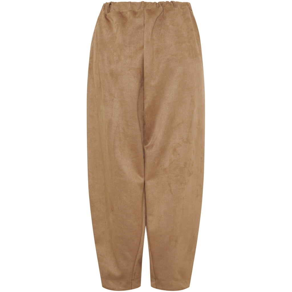 MARTA DU CHATEAU MArta du Chateau Dam Byxor MdcPilea 16635Suede Pant Camel276