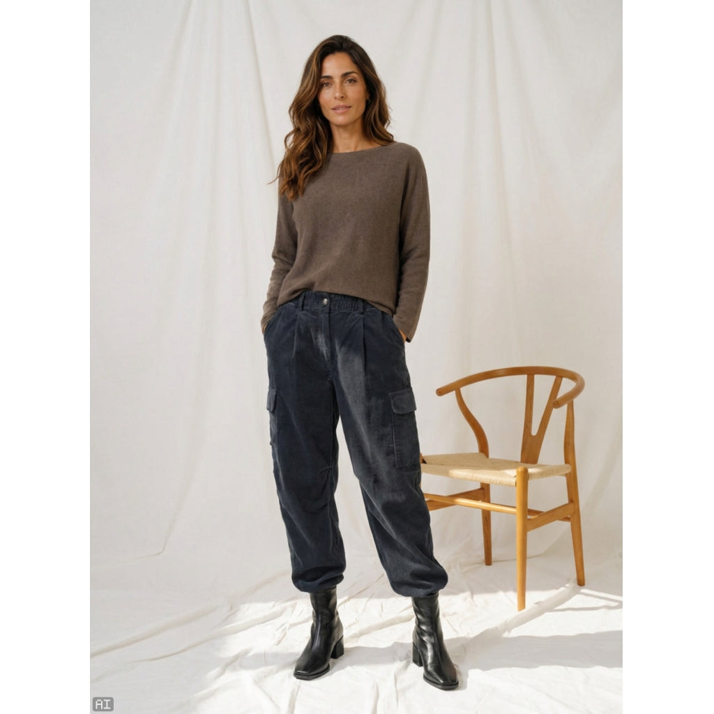 MARTA DU CHATEAU MArta du Chateau Dam Byxor MdcSabella 8562V Pant Black