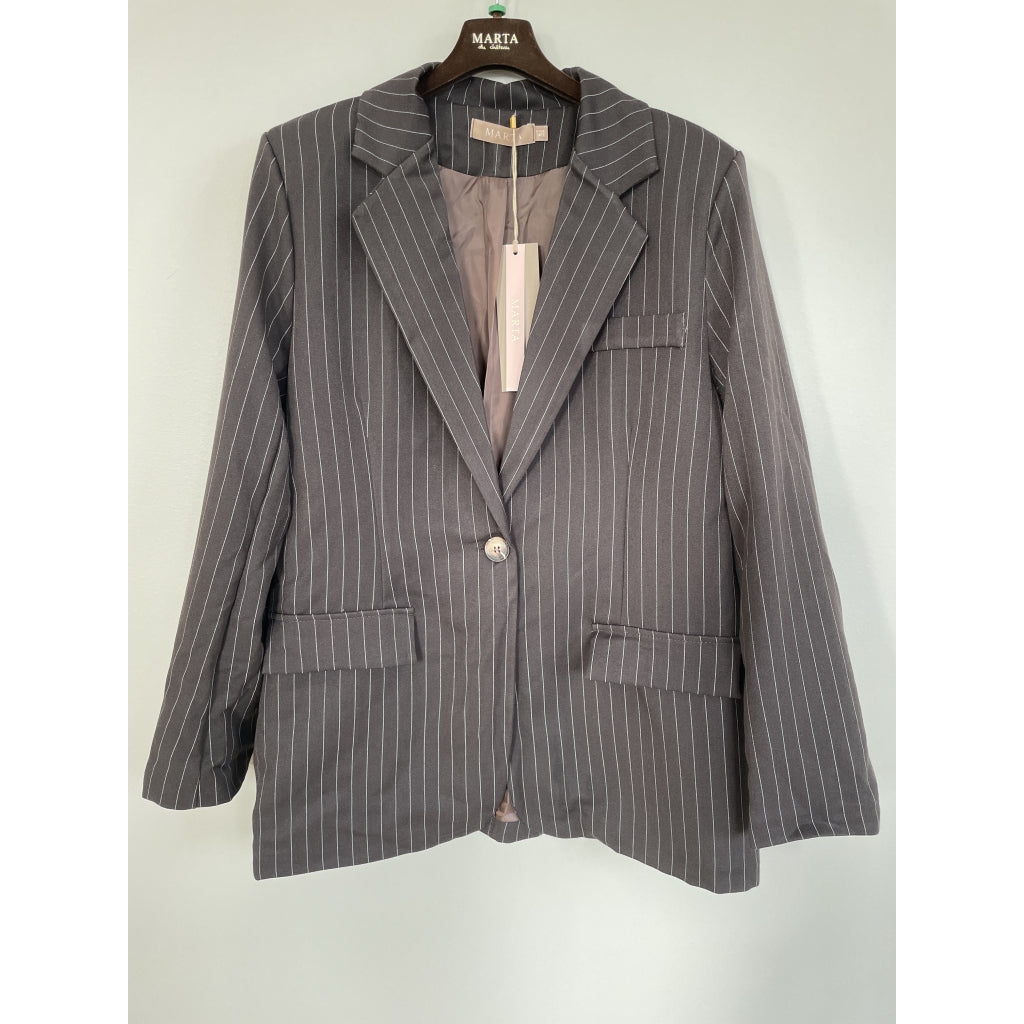 MARTA DU CHATEAU Marta Du Chateau Dam Blazer MdcDusk 15502NF Blazer Moro1565