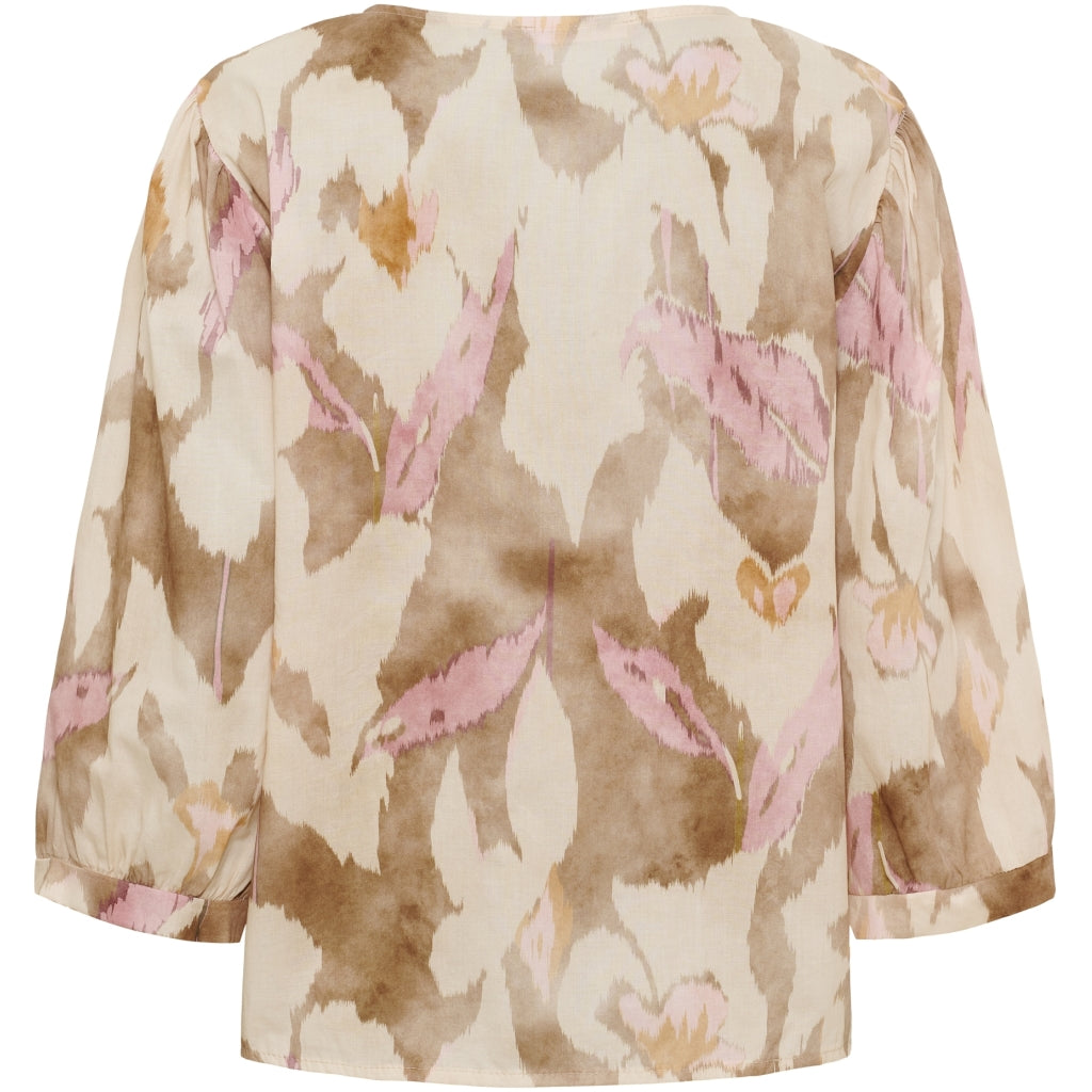 MARTA DU CHATEAU Marta Du Chateau Dam Blus MdcCosmos 8687 Blouse Beige516tpu