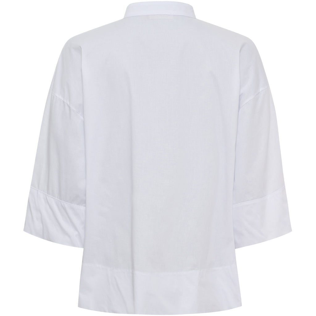MARTA DU CHATEAU Marta Du Chateau Dam Blus MdcGinger 8627 Blouse White