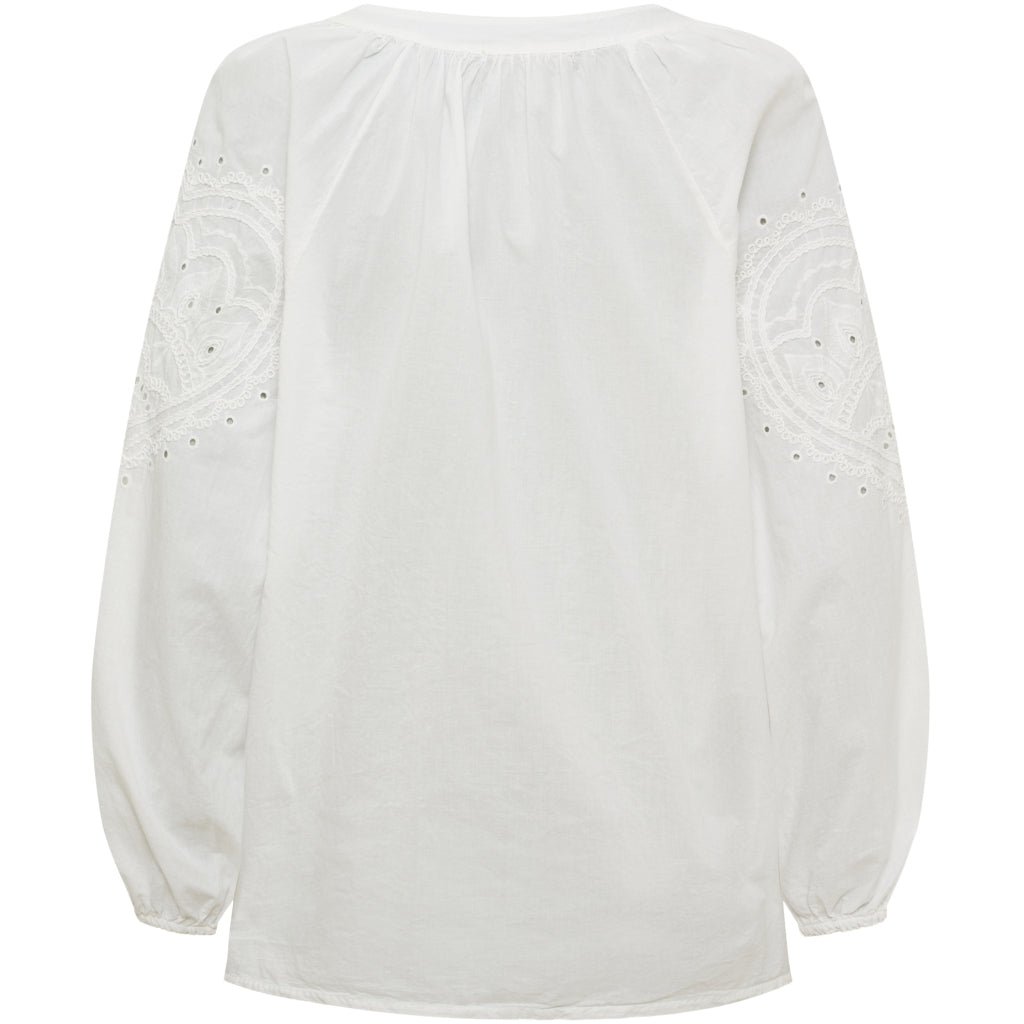 MARTA DU CHATEAU Marta Du Chateau Dam Blus MdcSevina Blouse Offwhite