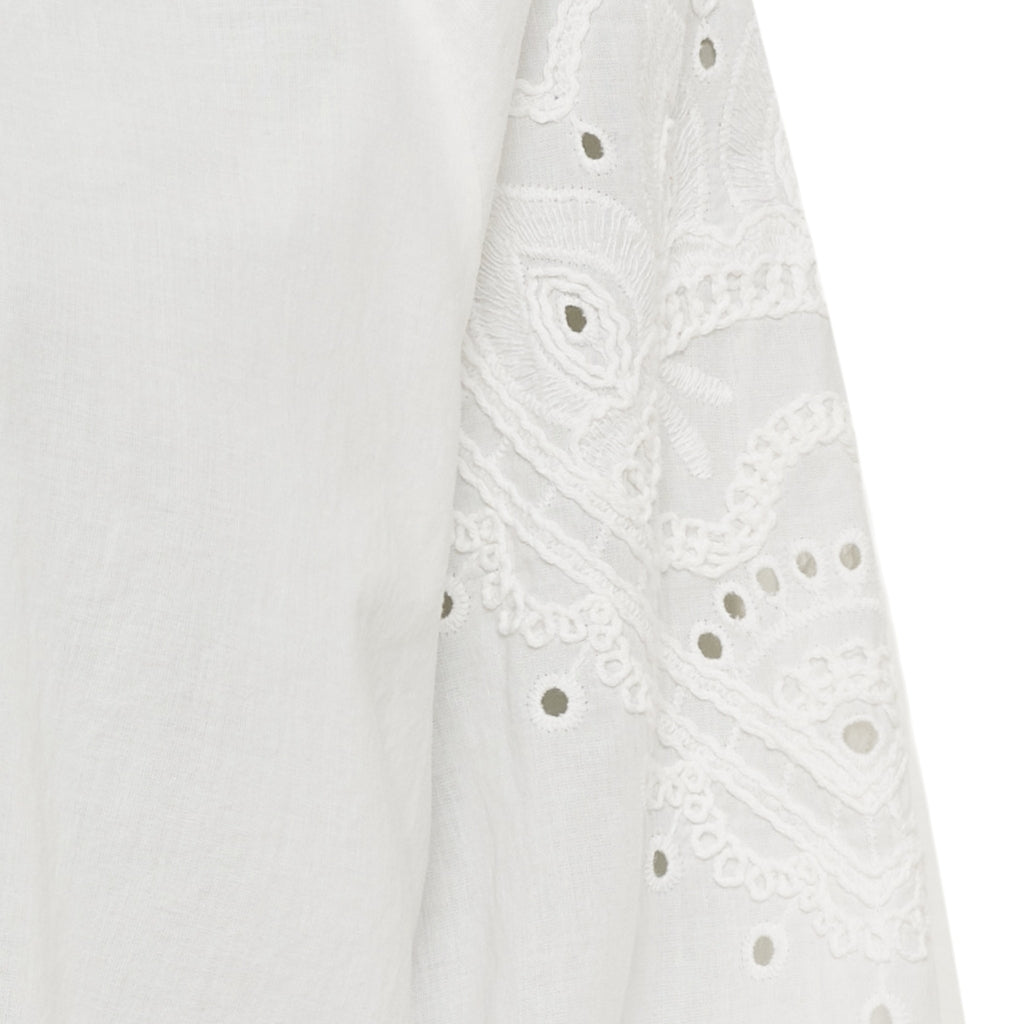 MARTA DU CHATEAU Marta Du Chateau Dam Blus MdcSevina Blouse Offwhite