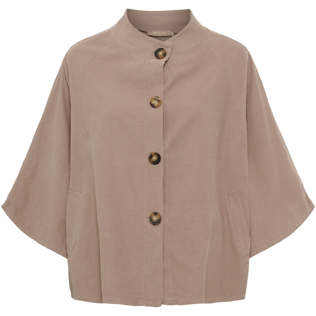 MARTA DU CHATEAU Marta Du Chateau Dam Jacka MdcJessamy Jacket Tortora82751