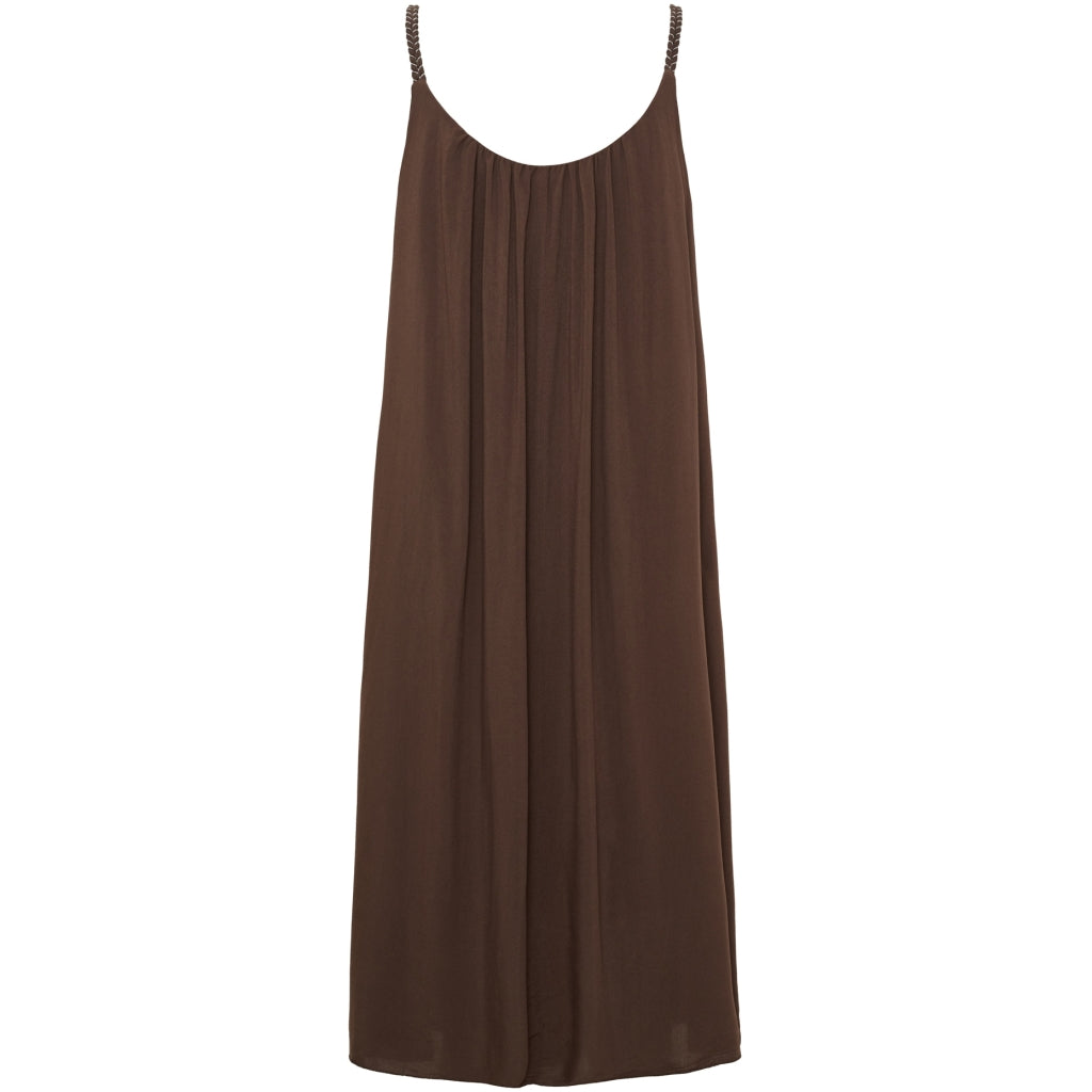 MARTA DU CHATEAU Marta Du Chateau Dam Klänning MDCNAT 20514 Dress Chocolate