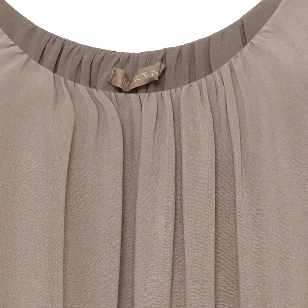 MARTA DU CHATEAU Marta Du Chateau Dam Klänning MDCNAT 20514 Dress Fango