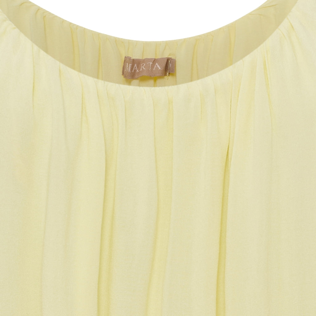MARTA DU CHATEAU Marta Du Chateau Dam Klänning MDCNAT 20514 Dress Yellow