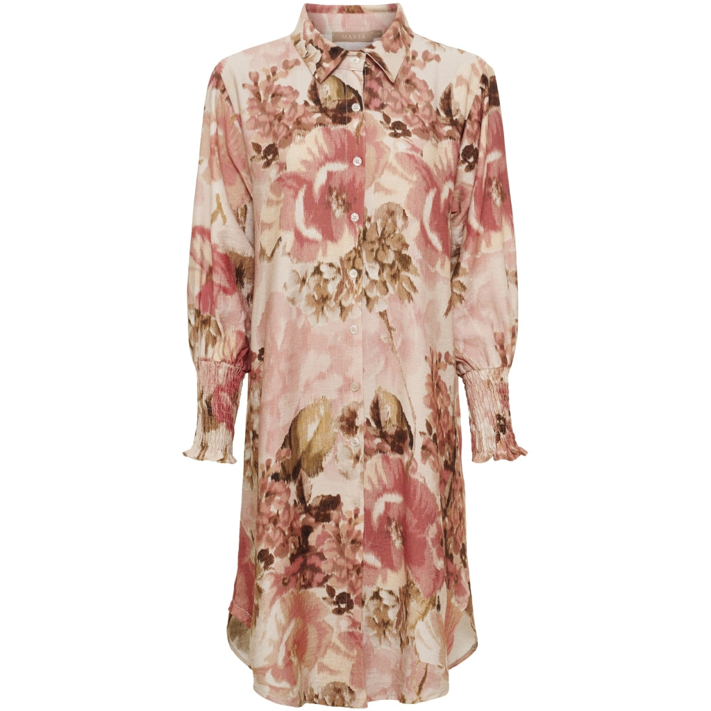 MARTA DU CHATEAU Marta Du Chateau Dam Klänning MdcBegonia 8748 Dress OldRose205enf