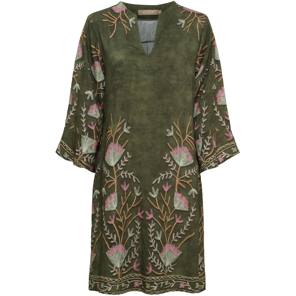 MARTA DU CHATEAU Marta Du Chateau Dam Klänning MdcCressida 8721 Dress Military1216tpn