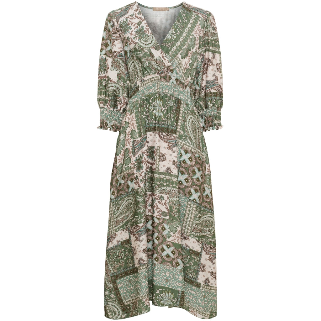 MARTA DU CHATEAU Marta Du Chateau Dam Klänning MdcLiviah Dress MilitaryHL003