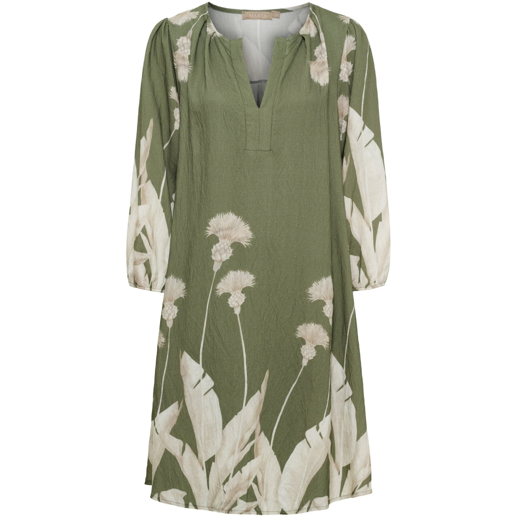 MARTA DU CHATEAU Marta Du Chateau Dam Klänning MdcVerbena 8683 Dress Military1537tpu