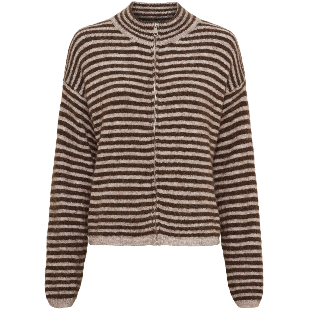 MARTA DU CHATEAU Marta Du Chateau Dam Kofta MdcAnais 9586 Cardigan Fango/Moro