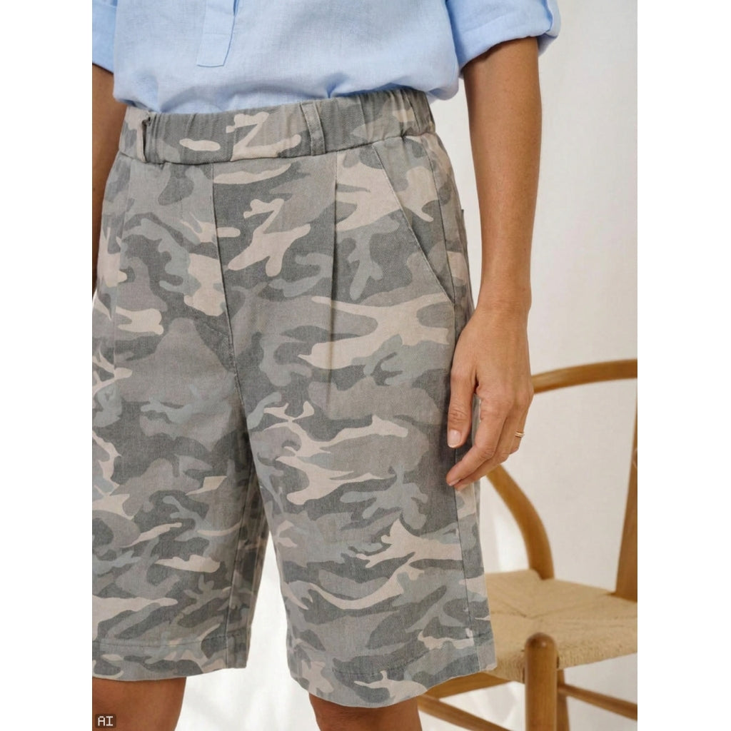 MARTA DU CHATEAU Marta Du Chateau Dam Shorts MdcZuri Shorts Fango
