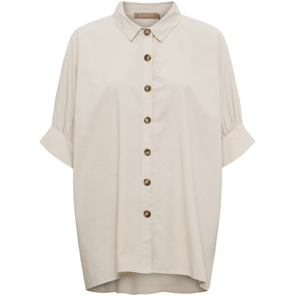 MARTA DU CHATEAU Marta Du Chateau Dam Skjorta MdcKaori 86250V Shirt Beige81038