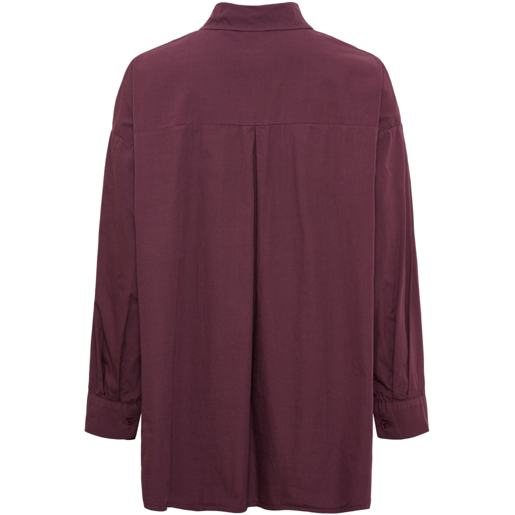 MARTA DU CHATEAU Marta Du Chateau Dam Skjorta MdcLisandra Shirt Bourgogne78003