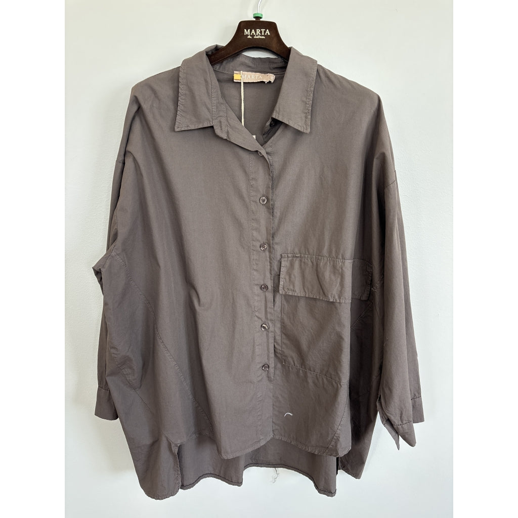 MARTA DU CHATEAU Marta Du Chateau Dam Skjorta MdcLisandra Shirt Moro85831