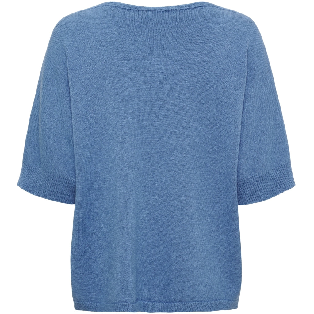 MARTA DU CHATEAU Marta Du Chateau Dam Stickad MdcInaya 9587 Knit Jeans Blue Melange