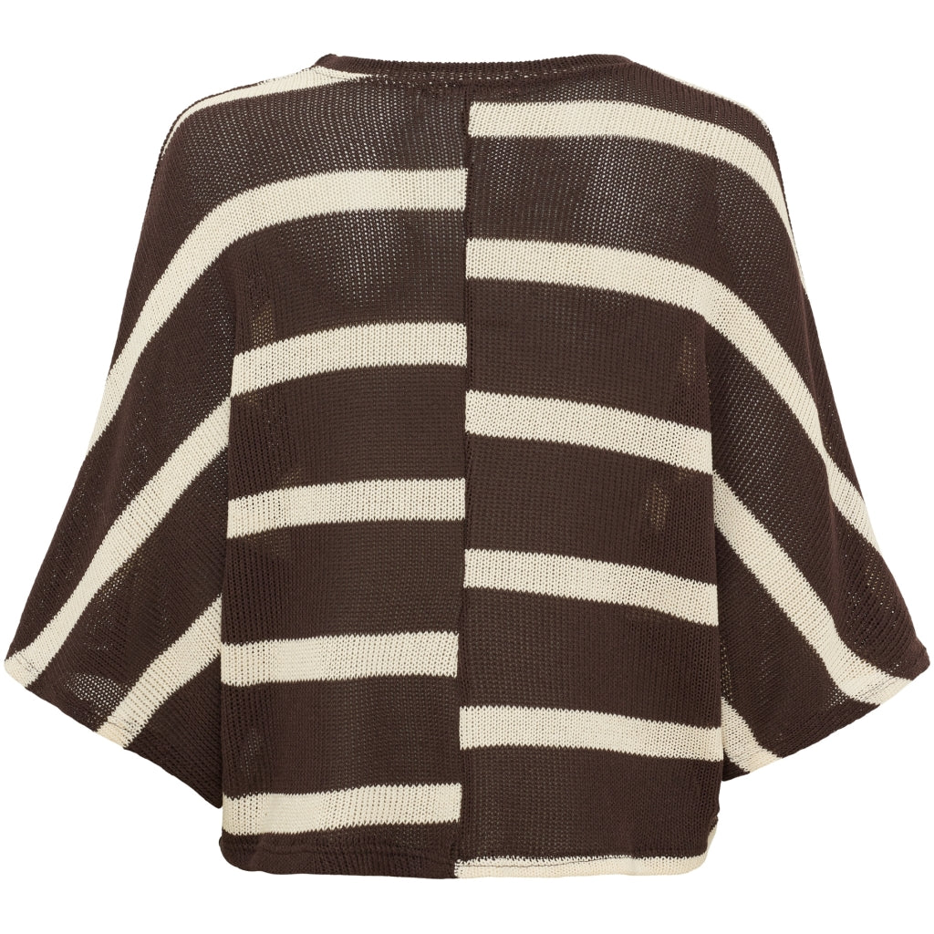 MARTA DU CHATEAU Marta Du Chateau Dam Stickat MdcCascade 58678 Knit Moro/Panna