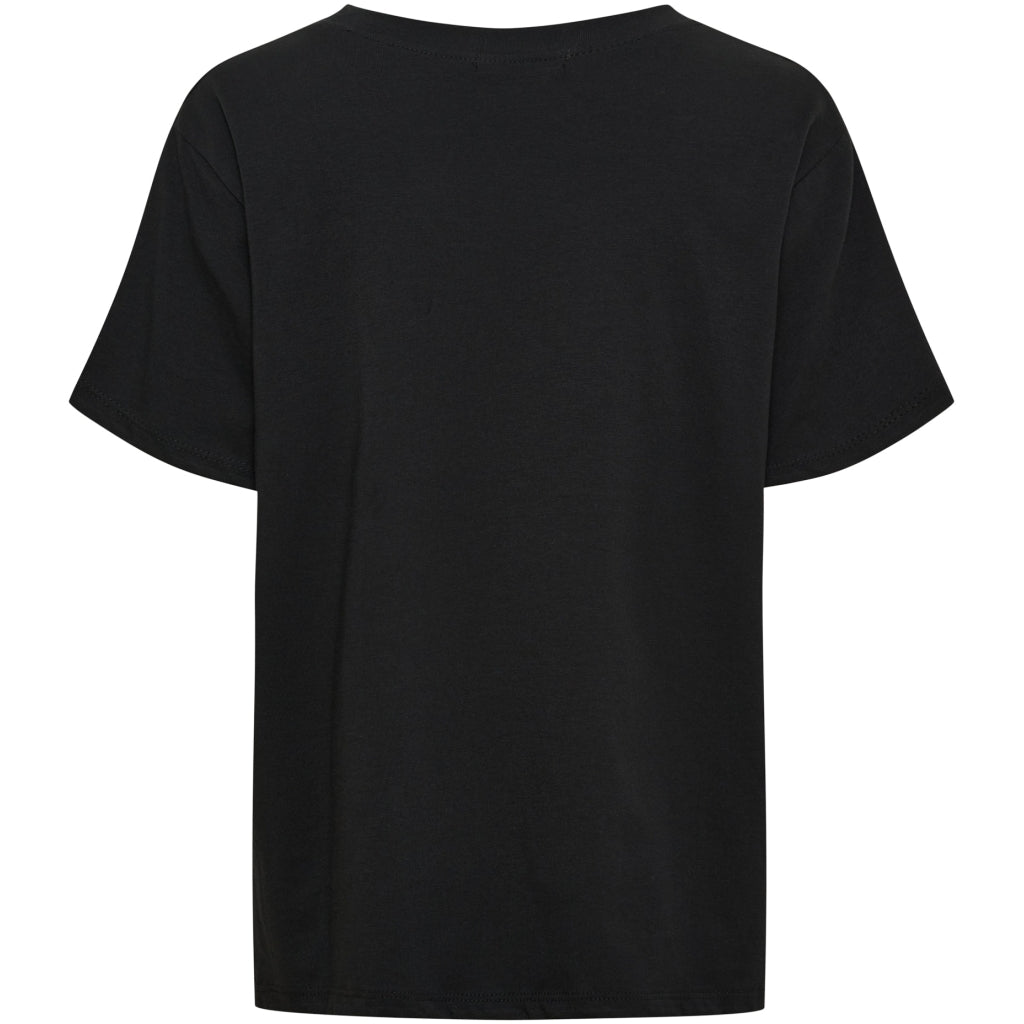 MARTA DU CHATEAU Marta Du Chateau Dam T-Shirt MDCINGE T-shirt Black N2