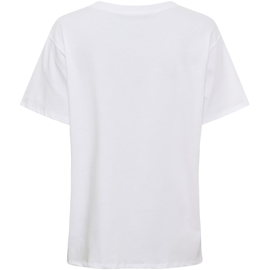 MARTA DU CHATEAU Marta Du Chateau Dam T-Shirt MDCINGE T-shirt White