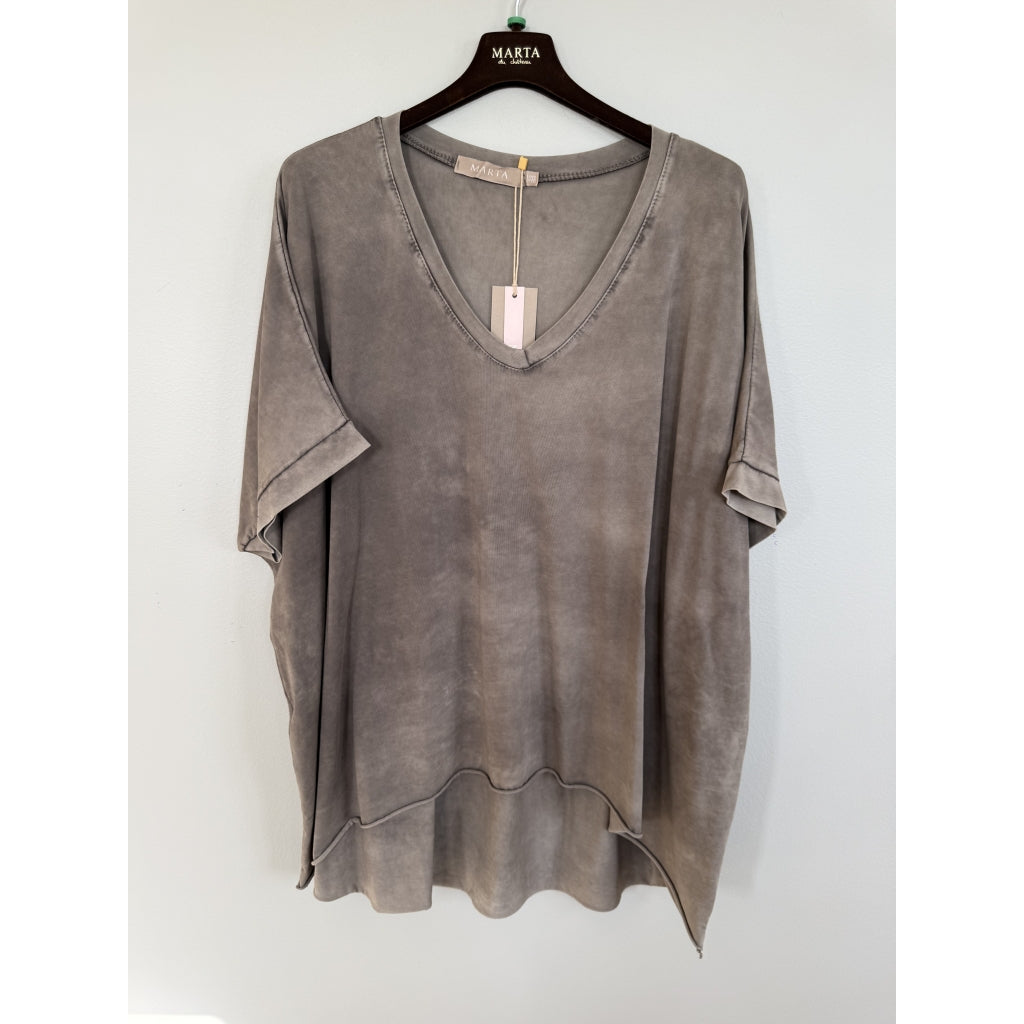 MARTA DU CHATEAU Marta Du Chateau Dam T-Shirt MdcEliska T-shirt Moro