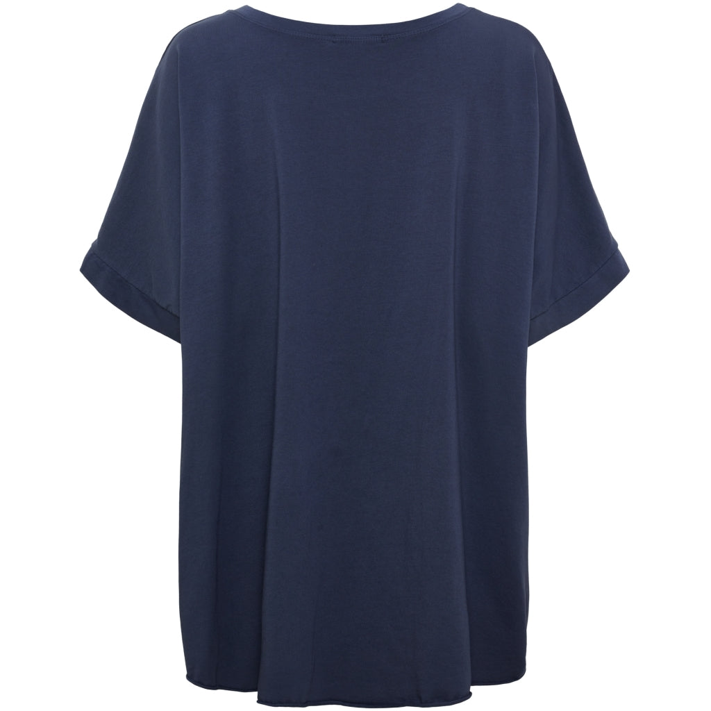 MARTA DU CHATEAU Marta Du Chateau Dam T-shirt MdcJunia T-shirt Navy/Offwhite