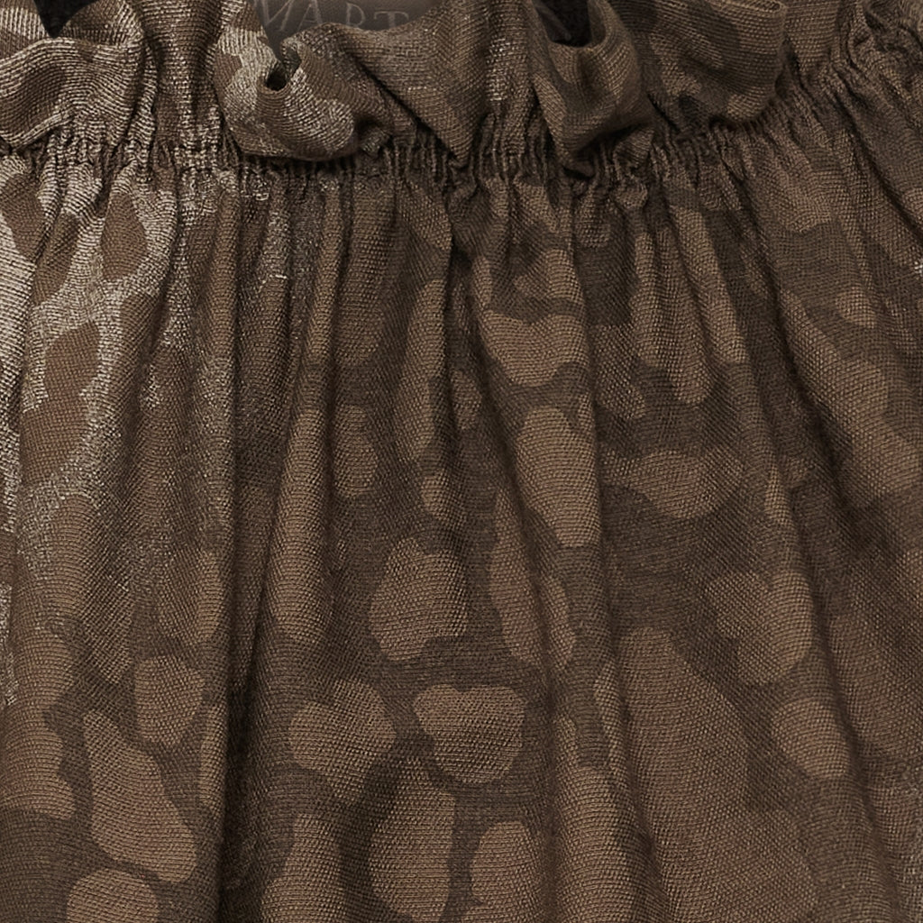 MARTA DU CHATEAU Marta Du Chateau Dam topp MDCLUCINA Top Brown