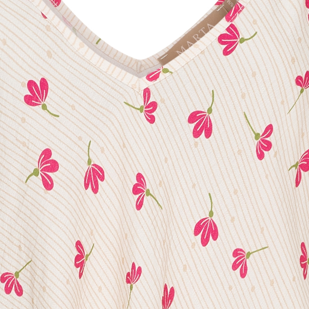 MARTA DU CHATEAU Marta Du Chateau dam klänning MdcMelina 3108 Dress FuxiaCF0213YP