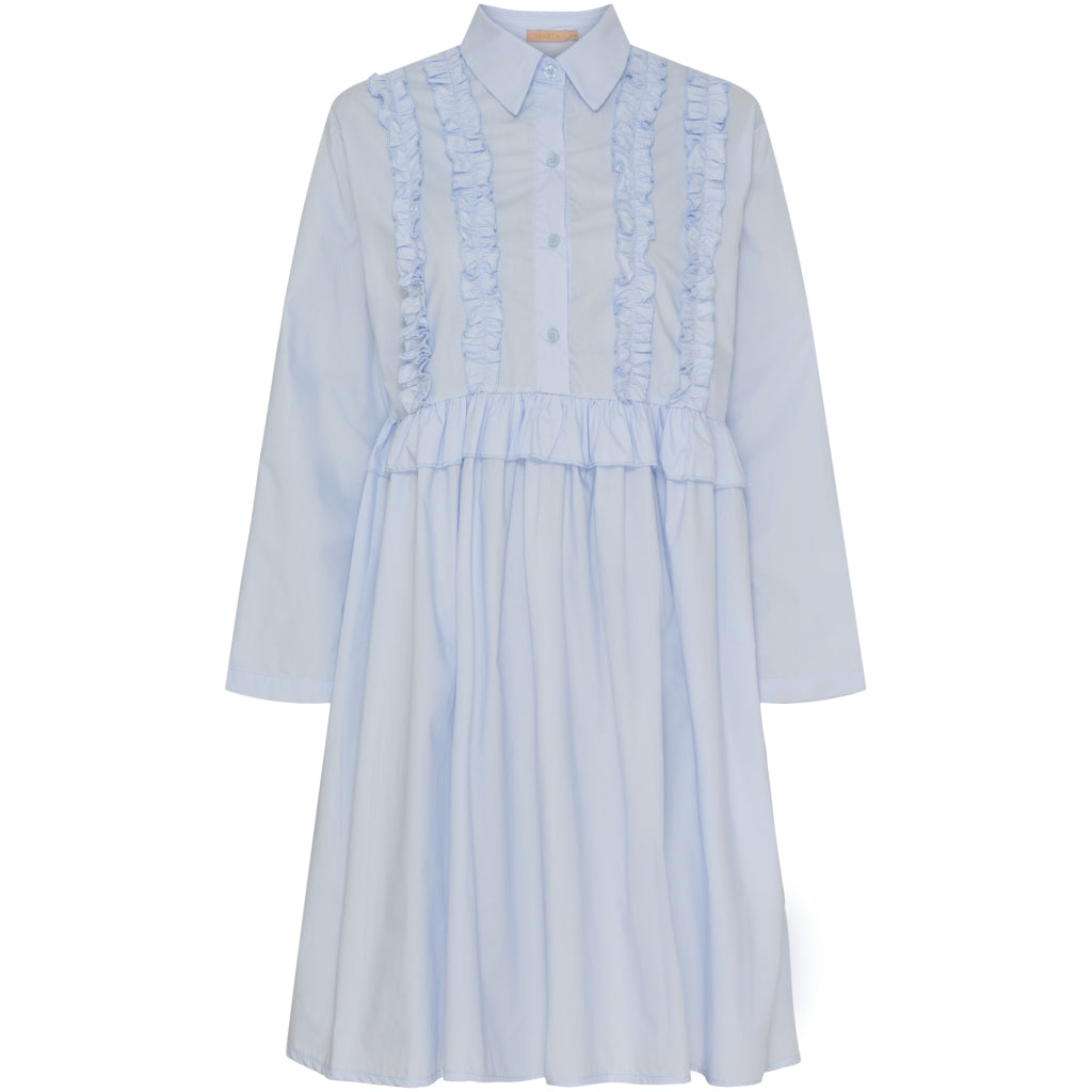 MARTA DU CHATEAU Marta Du Chateau dam klänning MdcViolet Dress LightBlue64.