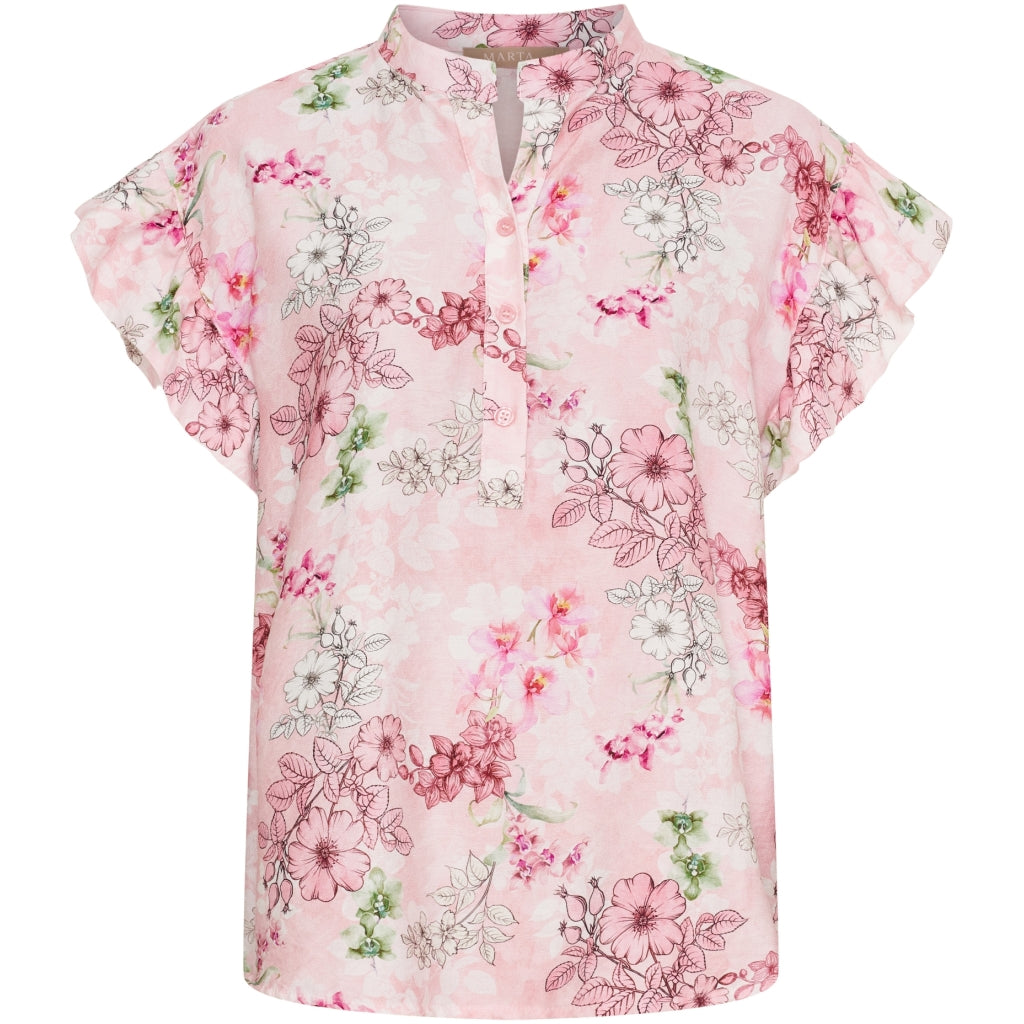MARTA DU CHATEAU Marta Du Chateau dam skjorta MdcSòlrún Shirt Rosa0998