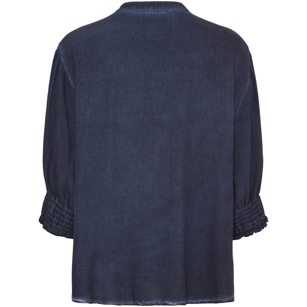 MARTA DU CHATEAU Marta Du Chateau dam skjorta MdcUnnur 6317 Shirt Blue Scuro CW