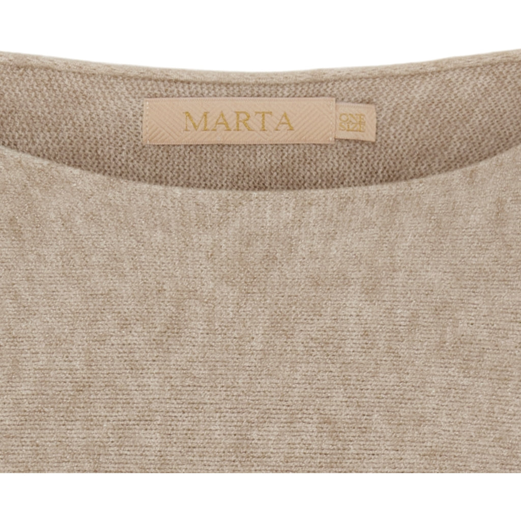 MARTA DU CHATEAU Marta Du Chateau dam stickad MdcSia Knit Medium Beige