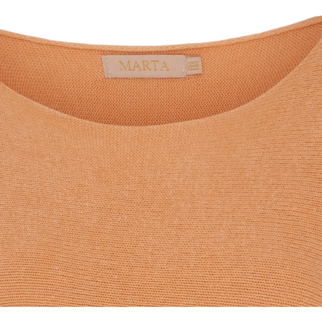 MARTA DU CHATEAU Marta Du Chateau dam stickad MdcSia Knit Terra D`oro