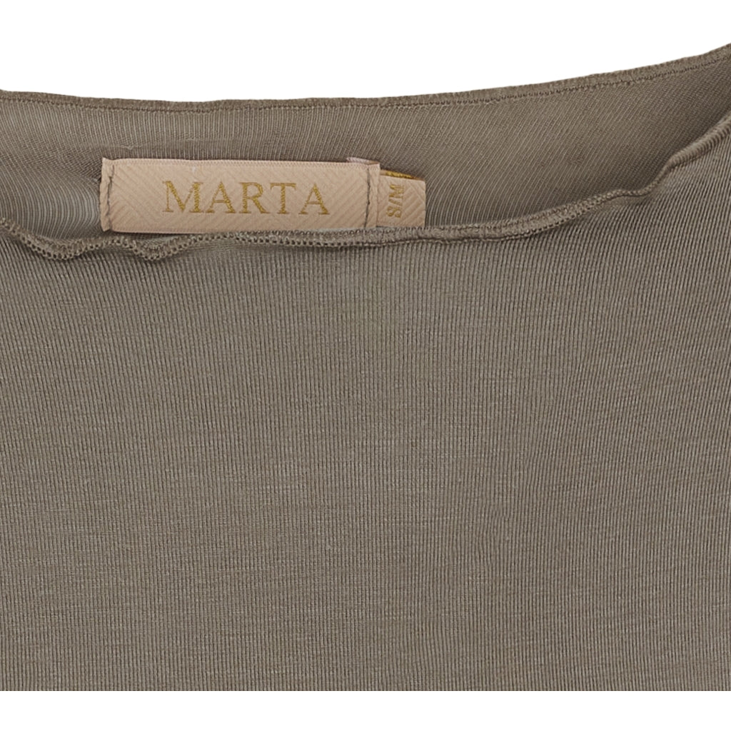 MARTA DU CHATEAU Marta Du Chateau dam t-shirt MdcLeonora 5894 T-shirt Fango