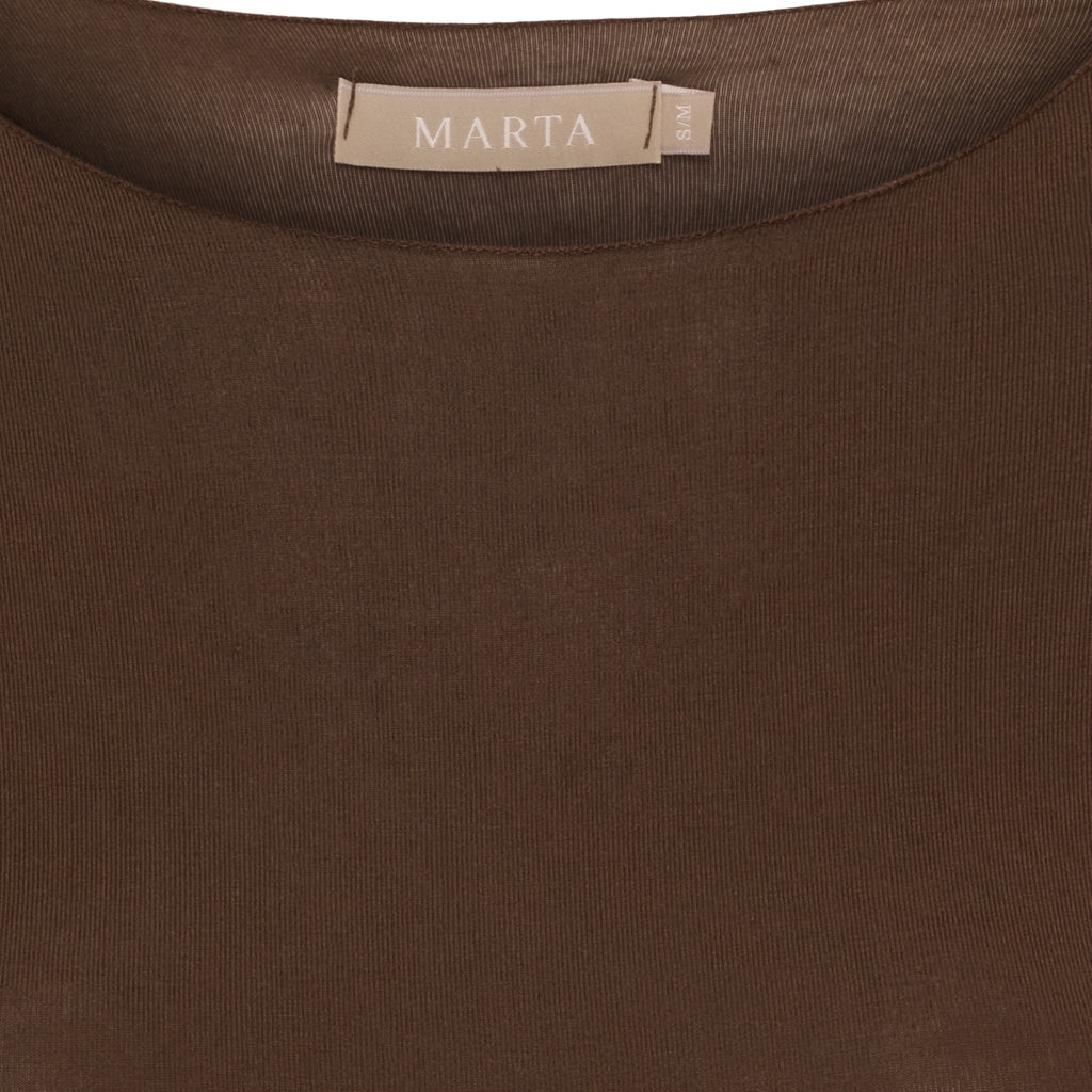 MARTA DU CHATEAU Marta Du Chateau dam t-shirt MdcLeonora 5894 T-shirt Moro