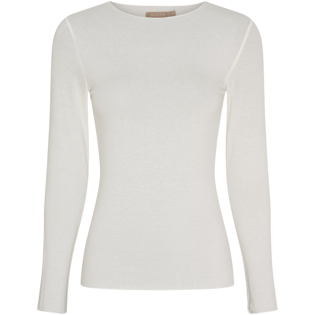 MARTA DU CHATEAU Marta Du Chateau dam t-shirt MdcLeonora 5894 T-shirt White