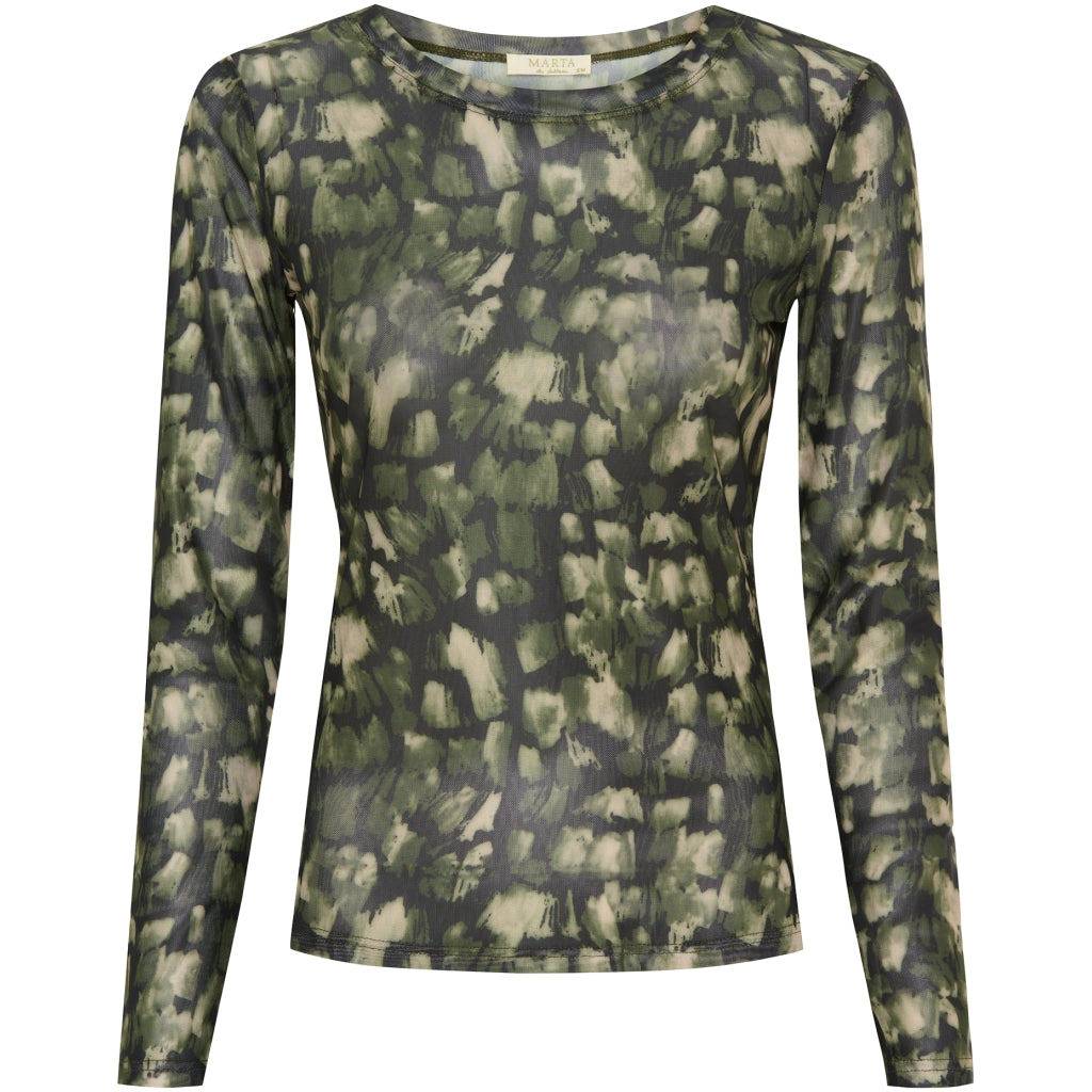 MARTA DU CHATEAU Marta Du Chateau dam top MdcNina Top Print15