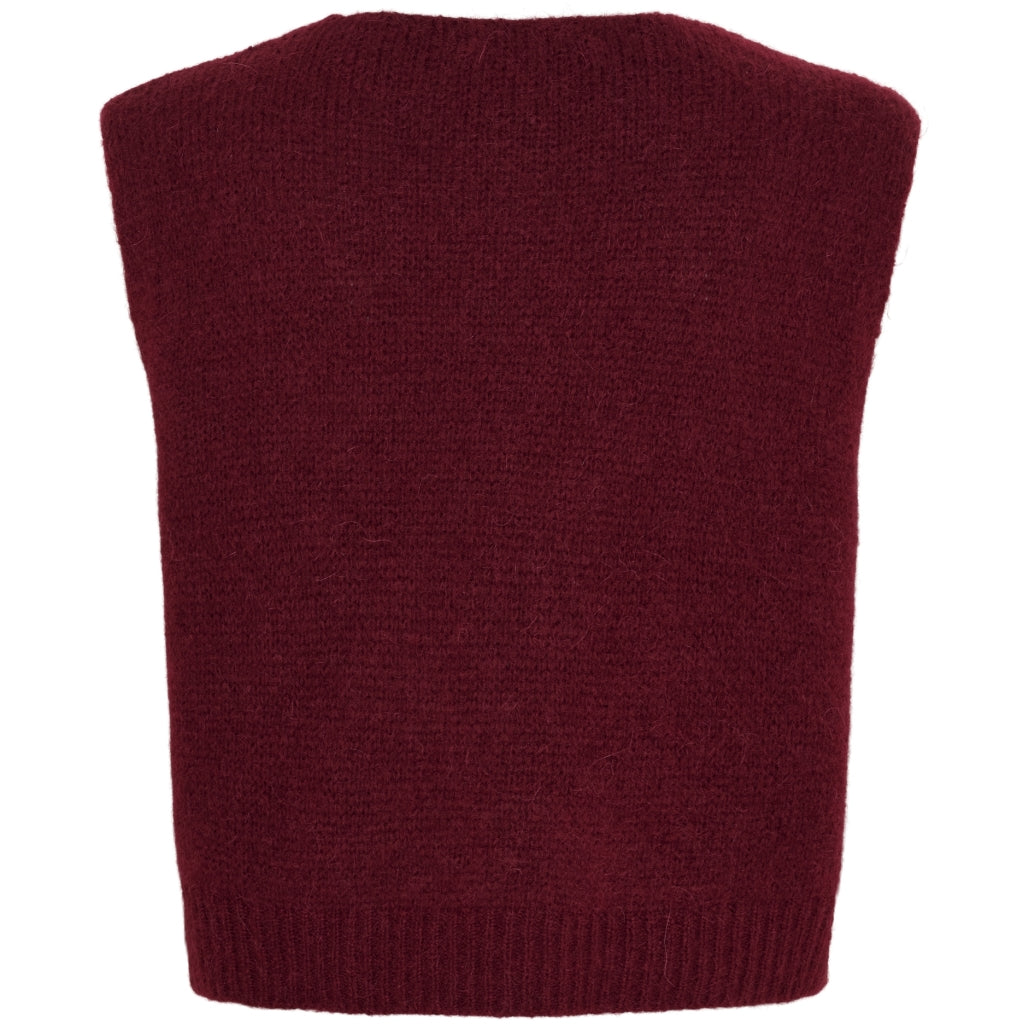 MARTA DU CHATEAU Marta Du Chateau dam väst MdcMarlene 5114 Vest Bordeaux