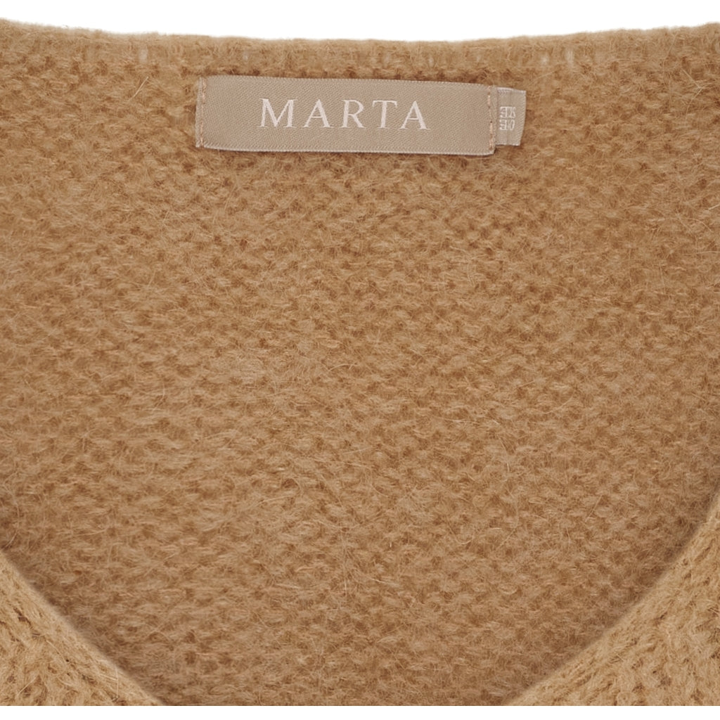 MARTA DU CHATEAU Marta Du Chateau dam väst MdcMarlene 5114 Vest Camello22640