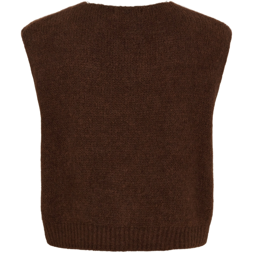 MARTA DU CHATEAU Marta Du Chateau dam väst MdcMarlene 5114 Vest Chocolate21525