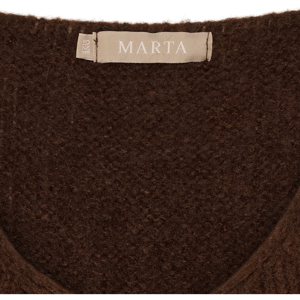 MARTA DU CHATEAU Marta Du Chateau dam väst MdcMarlene 5114 Vest Chocolate21525