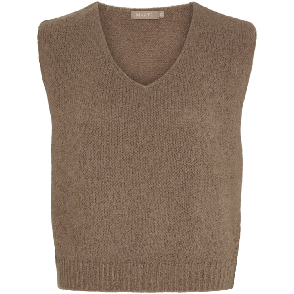 MARTA DU CHATEAU Marta Du Chateau dam väst MdcMarlene 5114 Vest Tortora27654