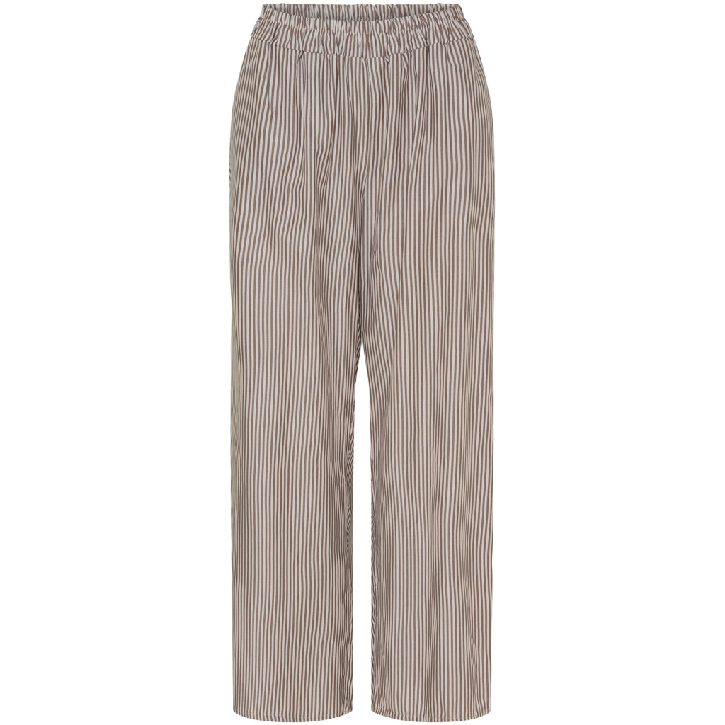 MARTA DU CHATEAU Marta Du Chateau dam byxor MdcGisele Pant Stripe Brown 125