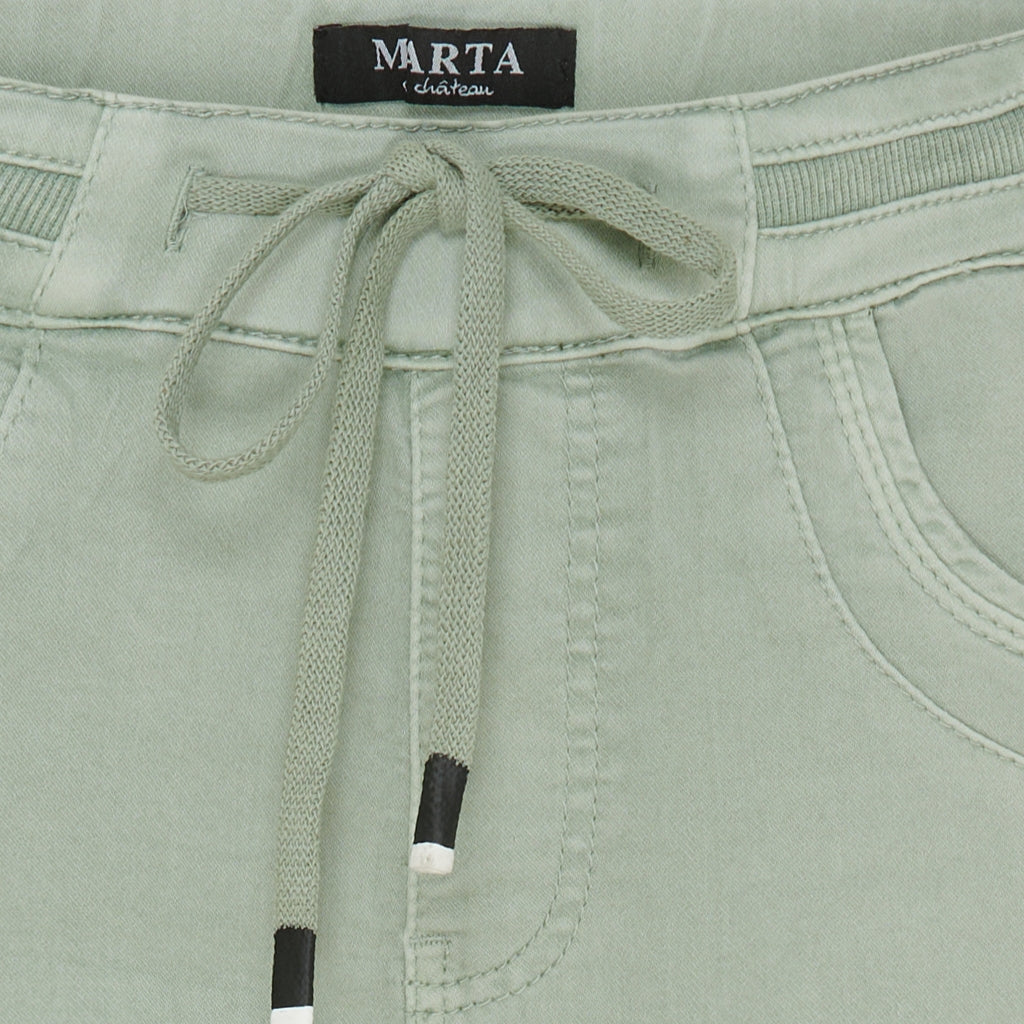 MARTA DU CHATEAU Marta Du Chateau dame bukser MdcHanna Jeans Military